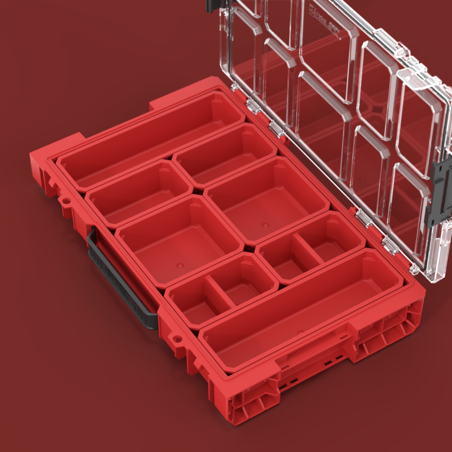 PRO Organizer 100 RED ULTRA HD iç hacim