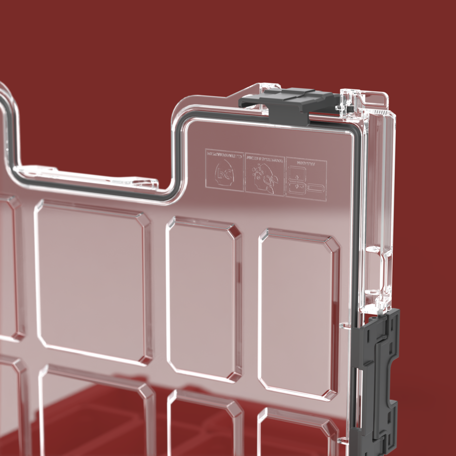 PRO Organizer 200 RED ULTRA HD conta