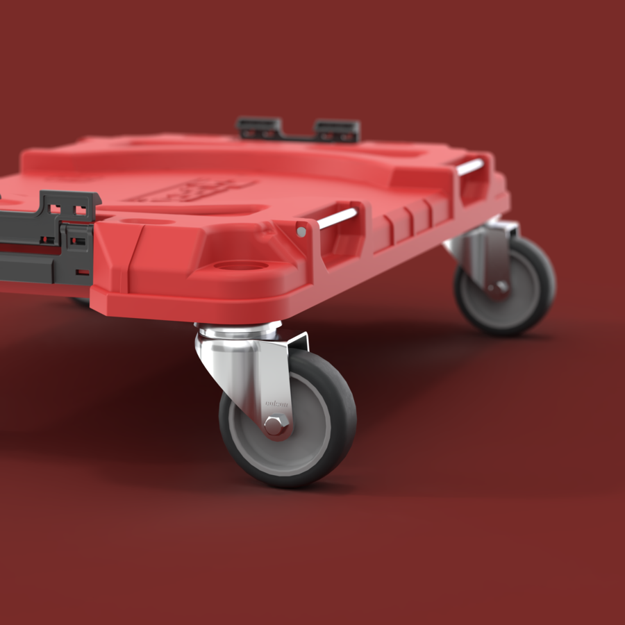PRO Transport Platform RED ULTRA HD tekerlek detayı