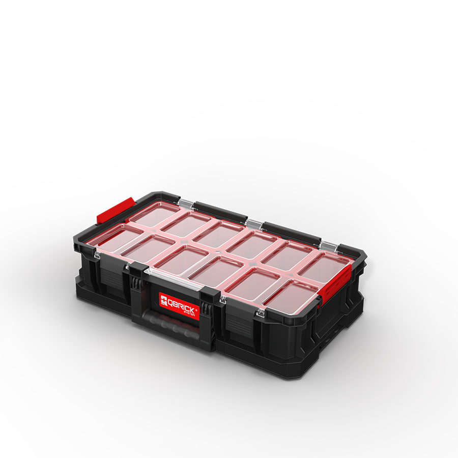 Qbrick System TWO Organizer Plus bölmeli organizer — set bileşeni