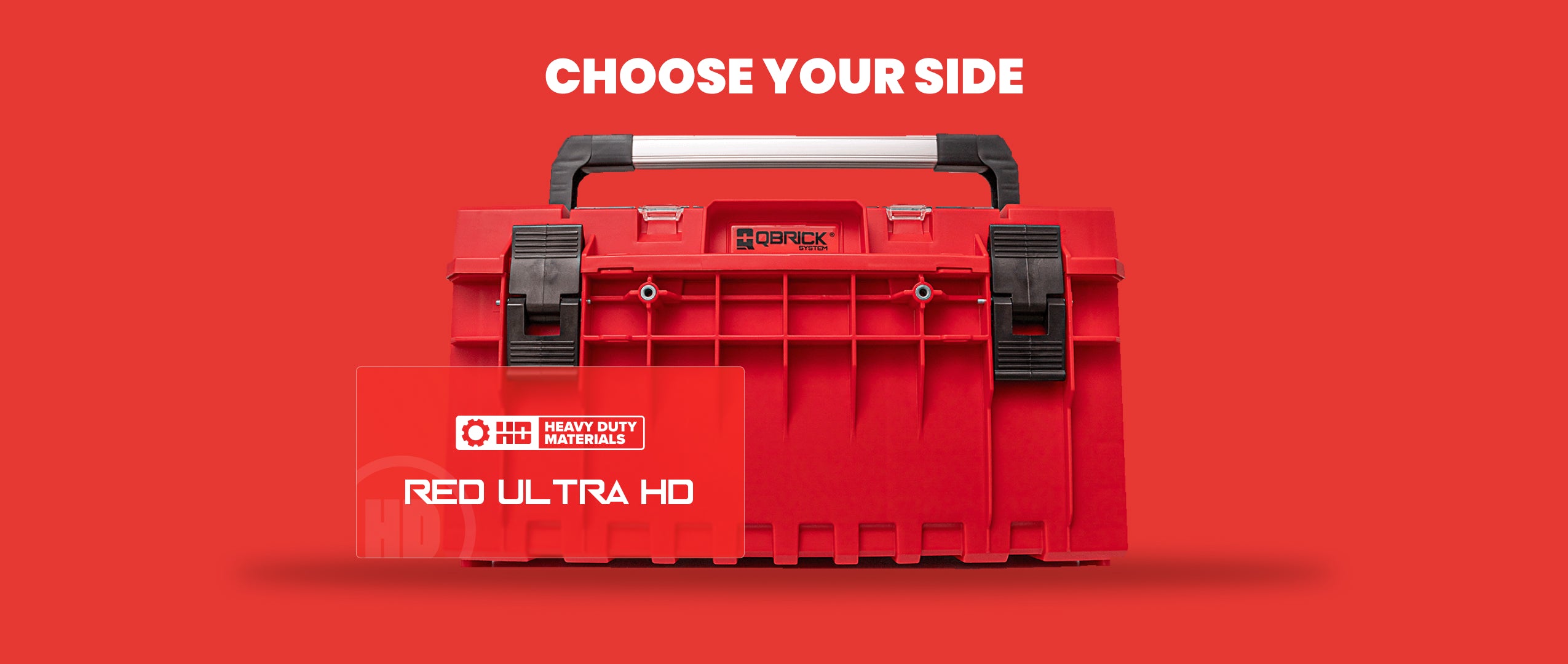 Choose Your Side - Qbrick System RED ULTRA HD