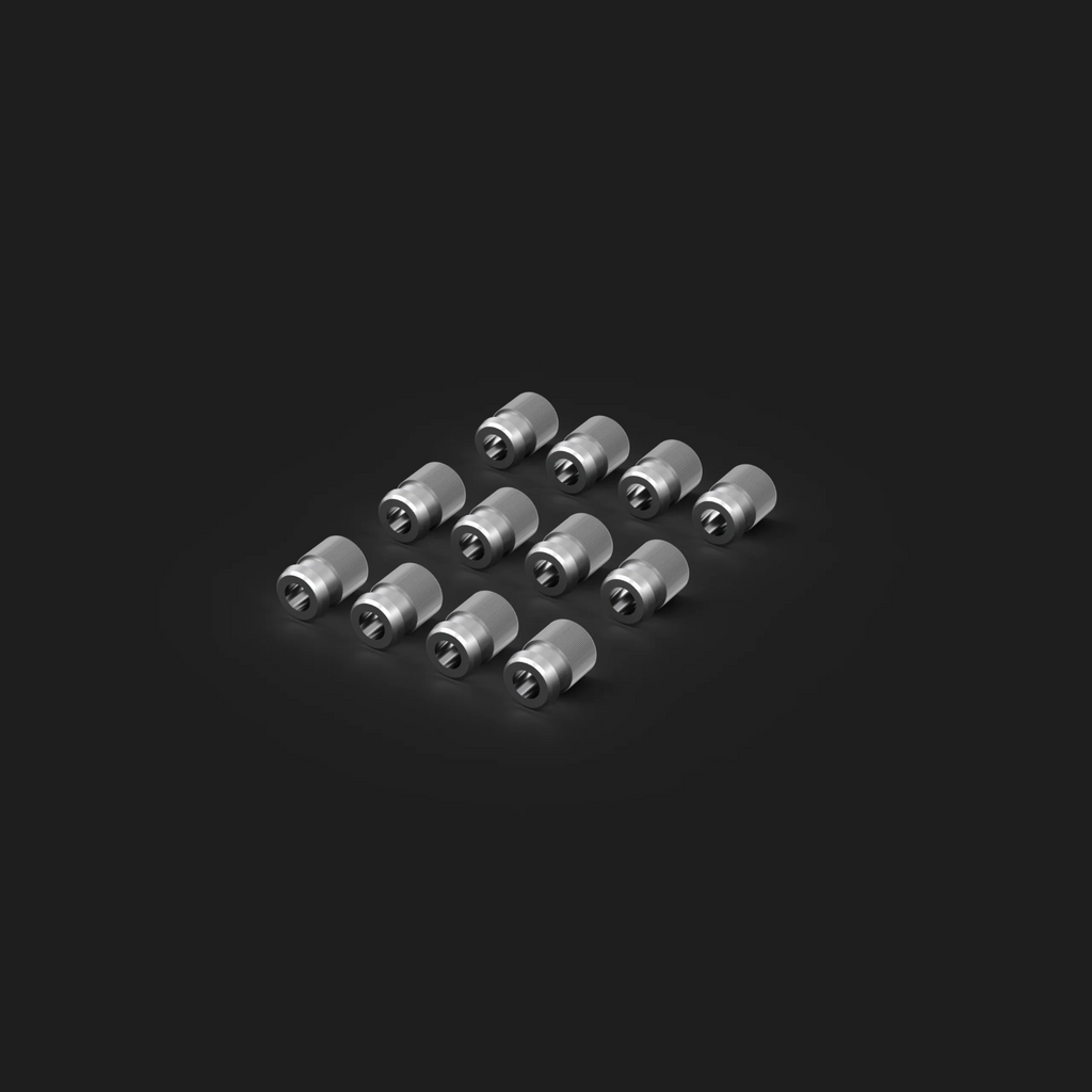 Qbrick System Custom Threaded Inserts M8 montaj
