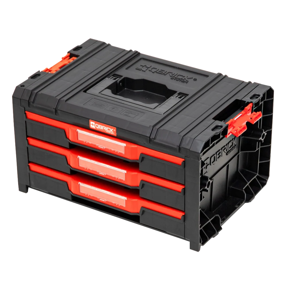 Qbrick System PRO Drawer 3 Toolbox 2.0 çekmeceli takım çantası