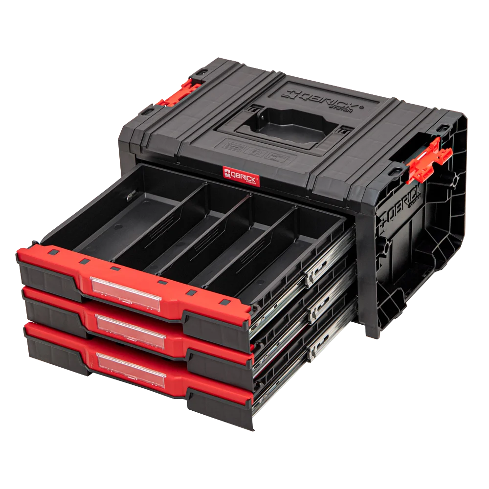 Qbrick System PRO Drawer 3 Toolbox 2.0 çekmece detayı