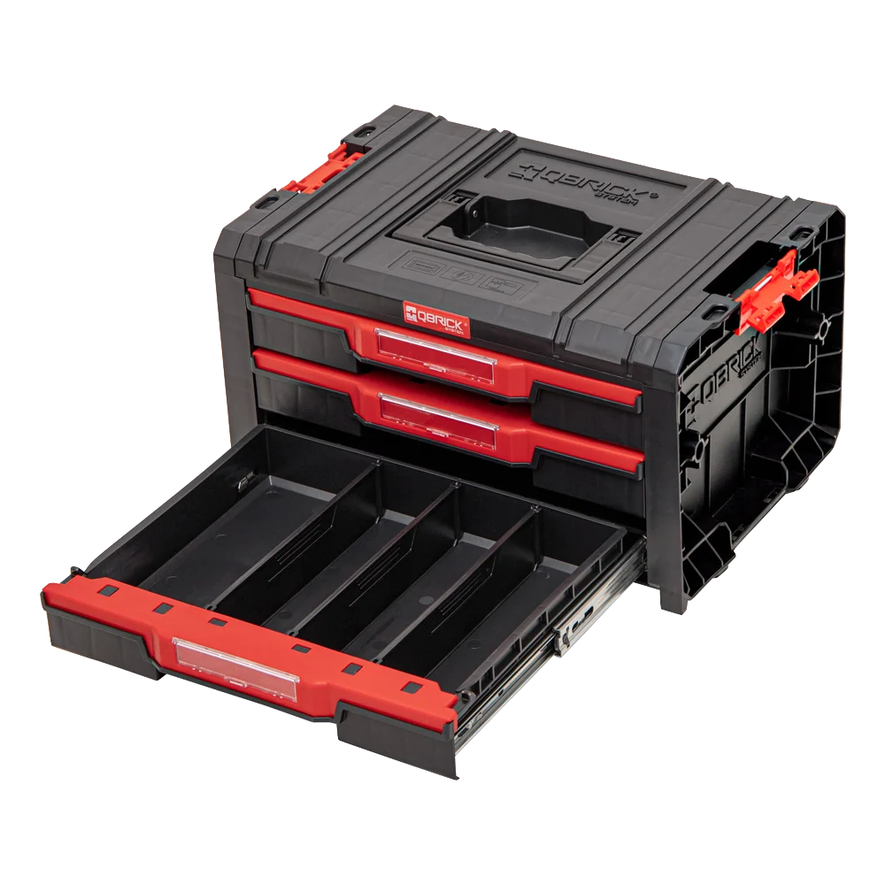 Qbrick System PRO Drawer 3 Toolbox 2.0 yan görünüm