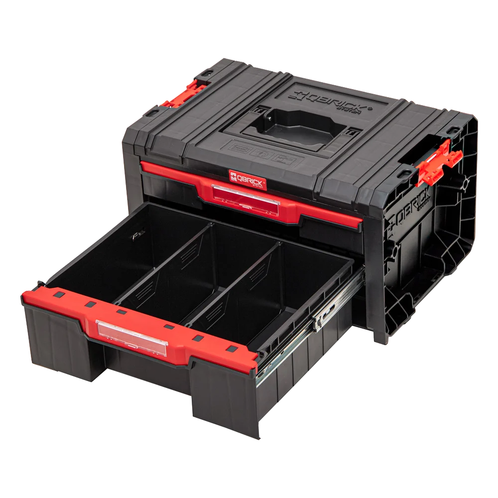 Qbrick System PRO Drawer 2 Toolbox 2.0 iç düzen detayı