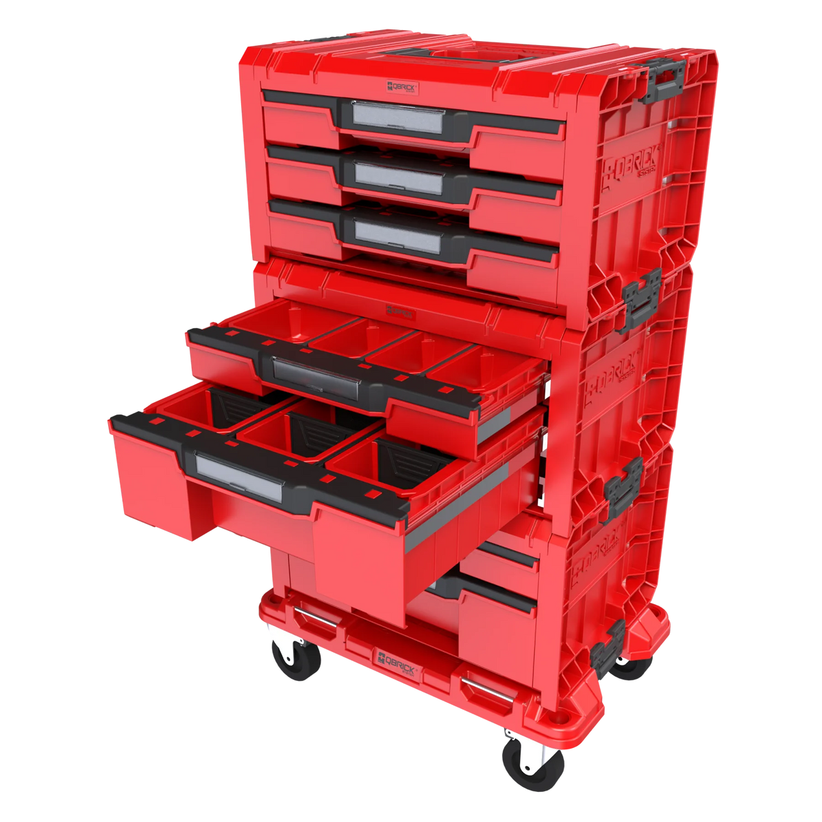 Qbrick System PRO Drawer Workshop Set 3 2.0 RED ULTRA HD çekmece iç düzeni 3