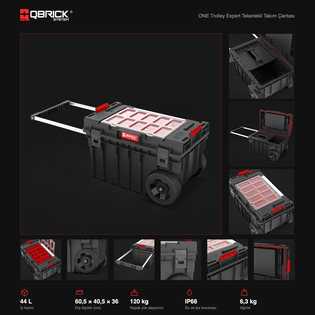 Qbrick System ONE Trolley Expert teknik özellikler