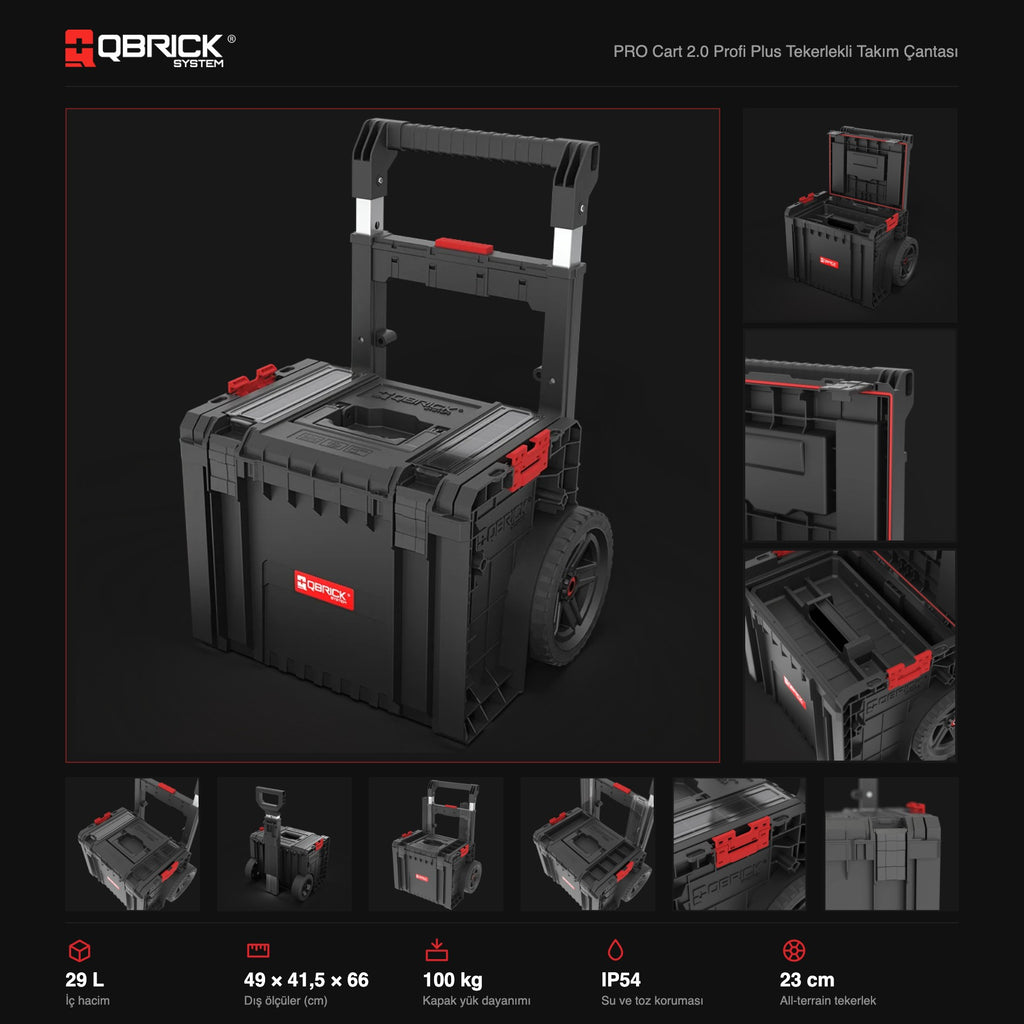 Qbrick System PRO Cart 2.0 Profi Plus teknik özellikler