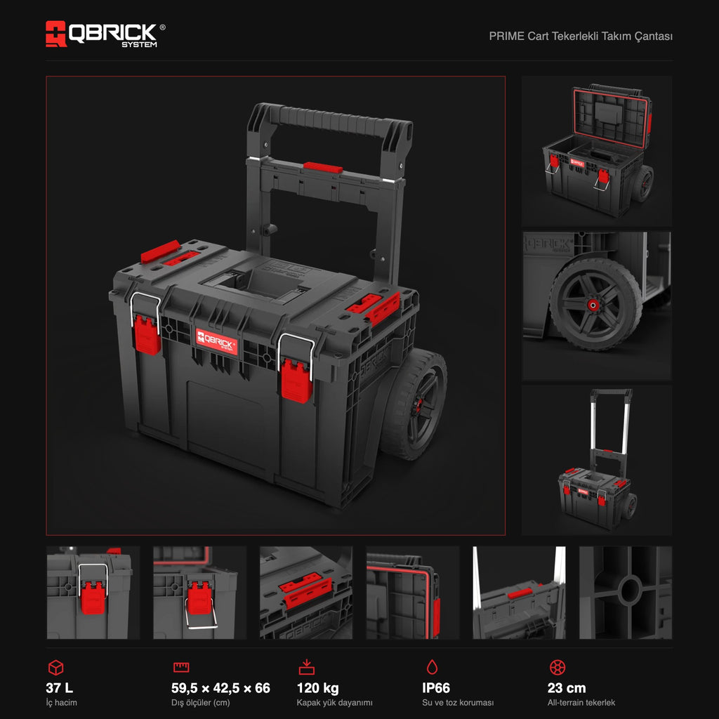 Qbrick System PRIME Cart teknik özellikler