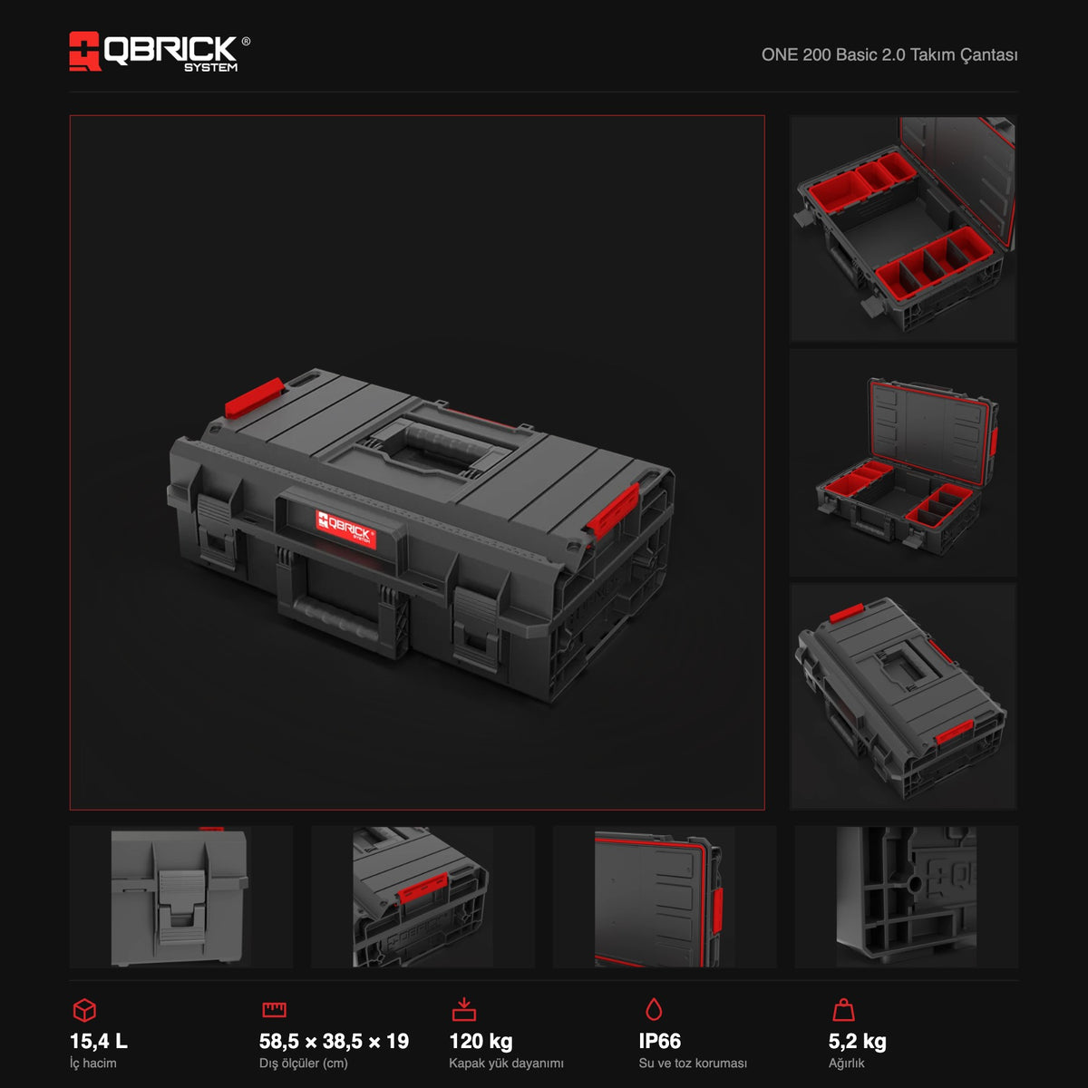 Qbrick System ONE 200 Basic 2.0 teknik özellikler