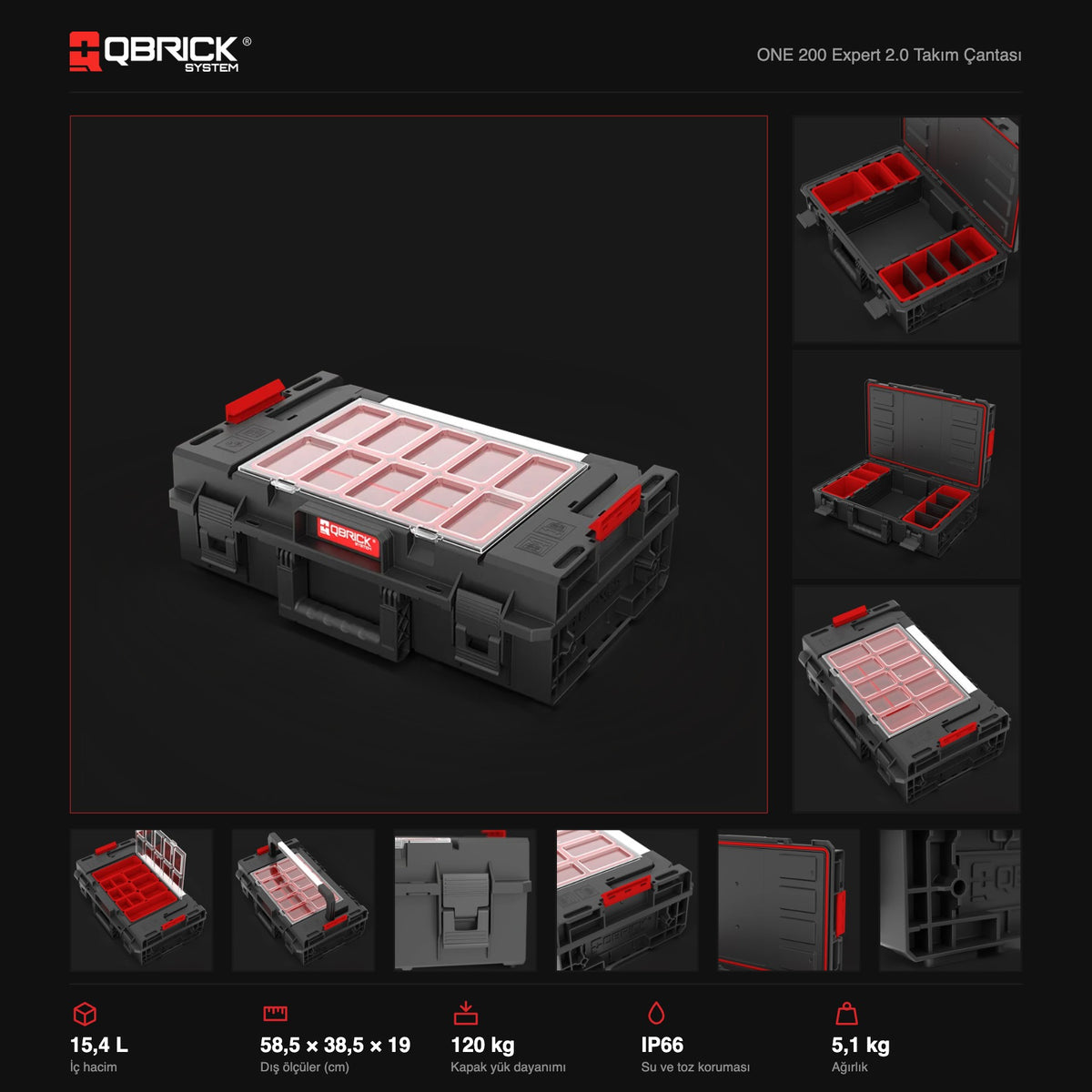 Qbrick System ONE 200 Expert 2.0 teknik özellikler