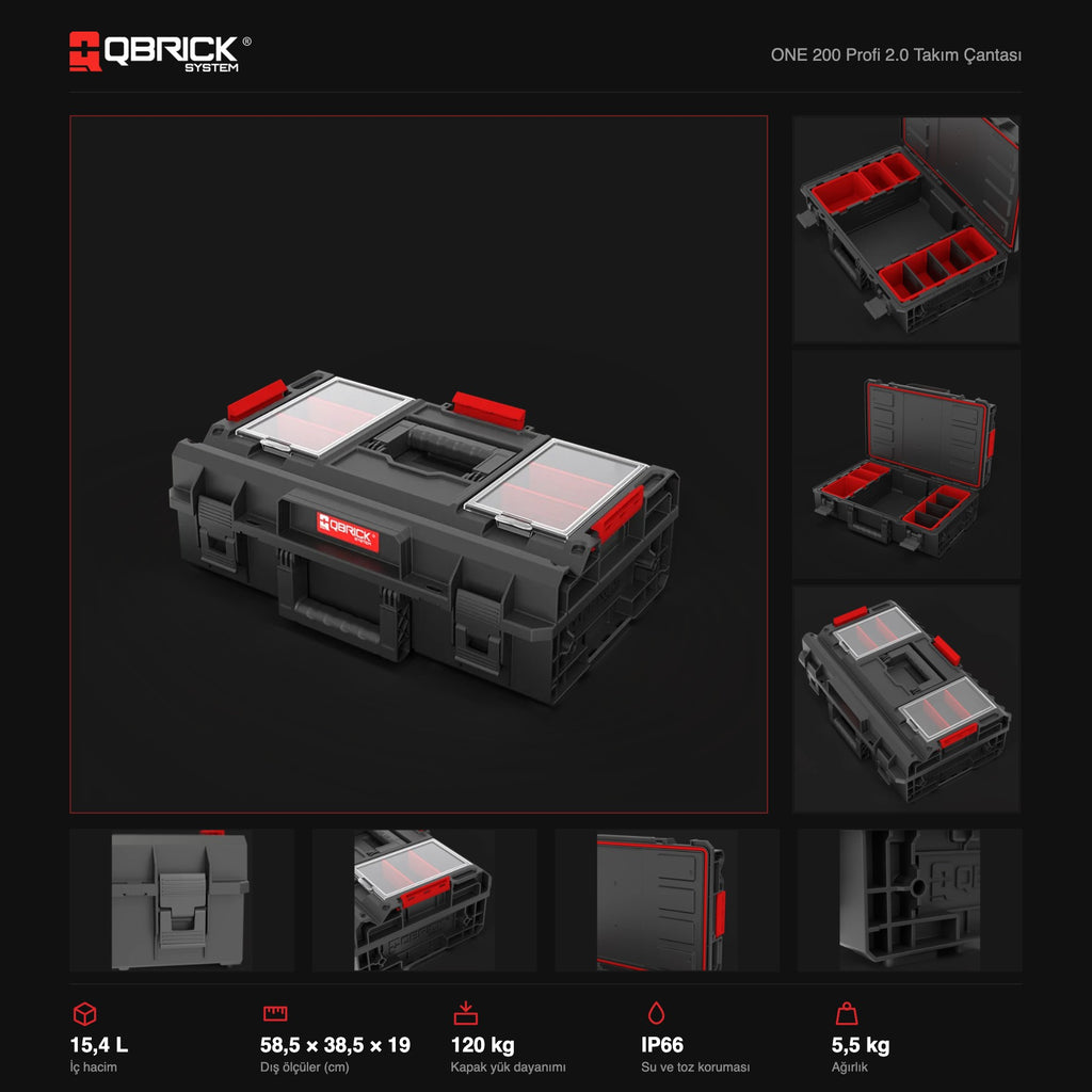 Qbrick System ONE 200 Profi 2.0 teknik özellikler