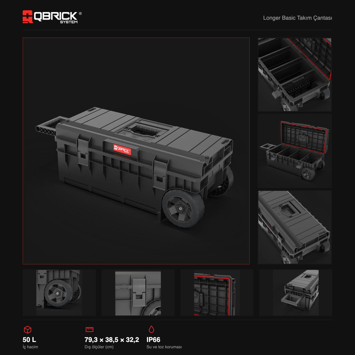 Qbrick System Longer Basic teknik özellikler