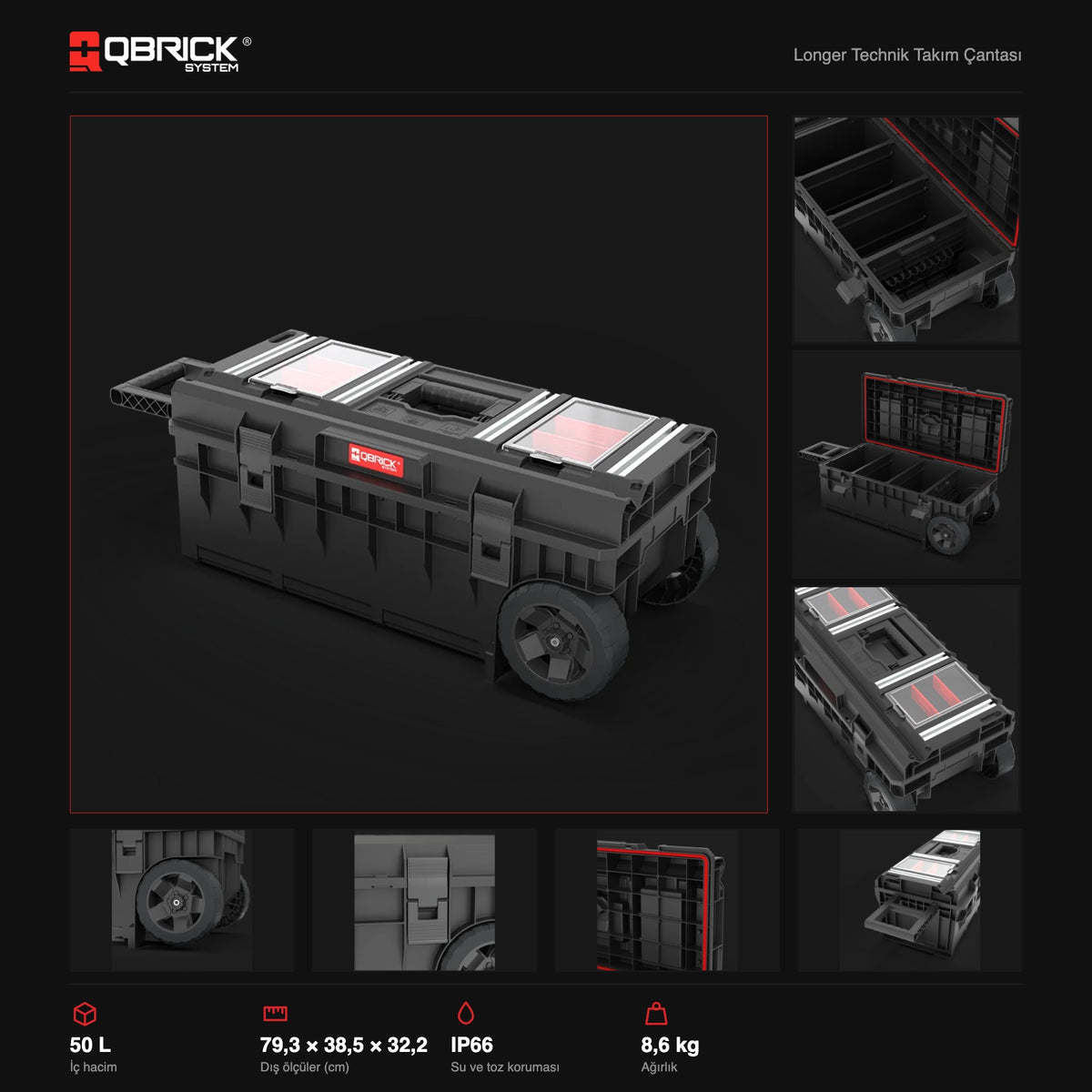 Qbrick System Longer Technik teknik özellikler