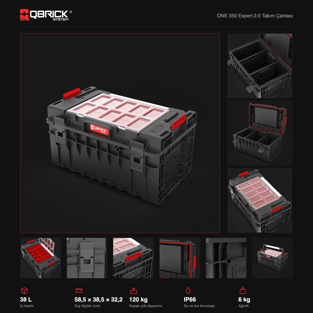 Qbrick System ONE 350 Expert 2.0 teknik özellikler