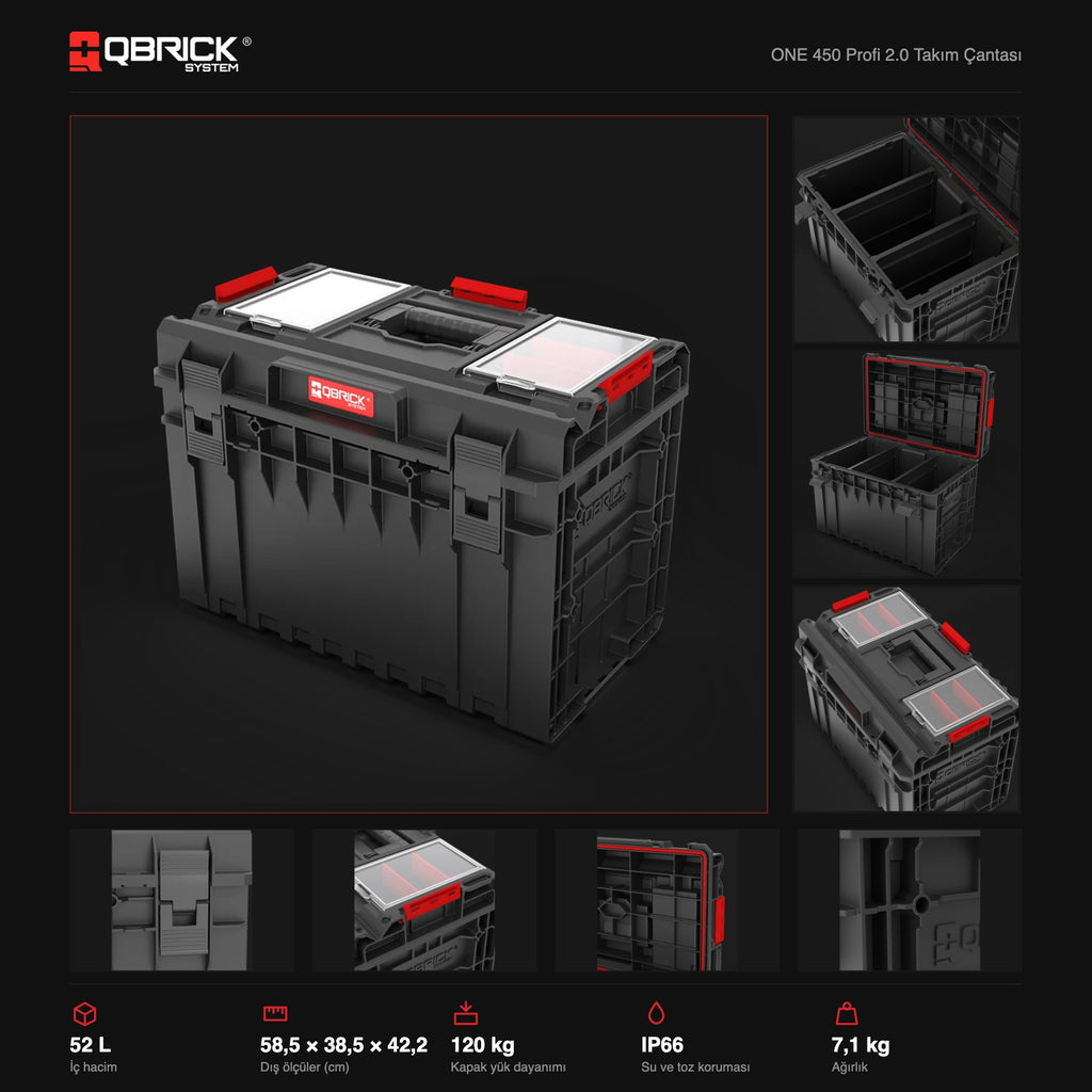 Qbrick System ONE 450 Profi 2.0 teknik özellikler