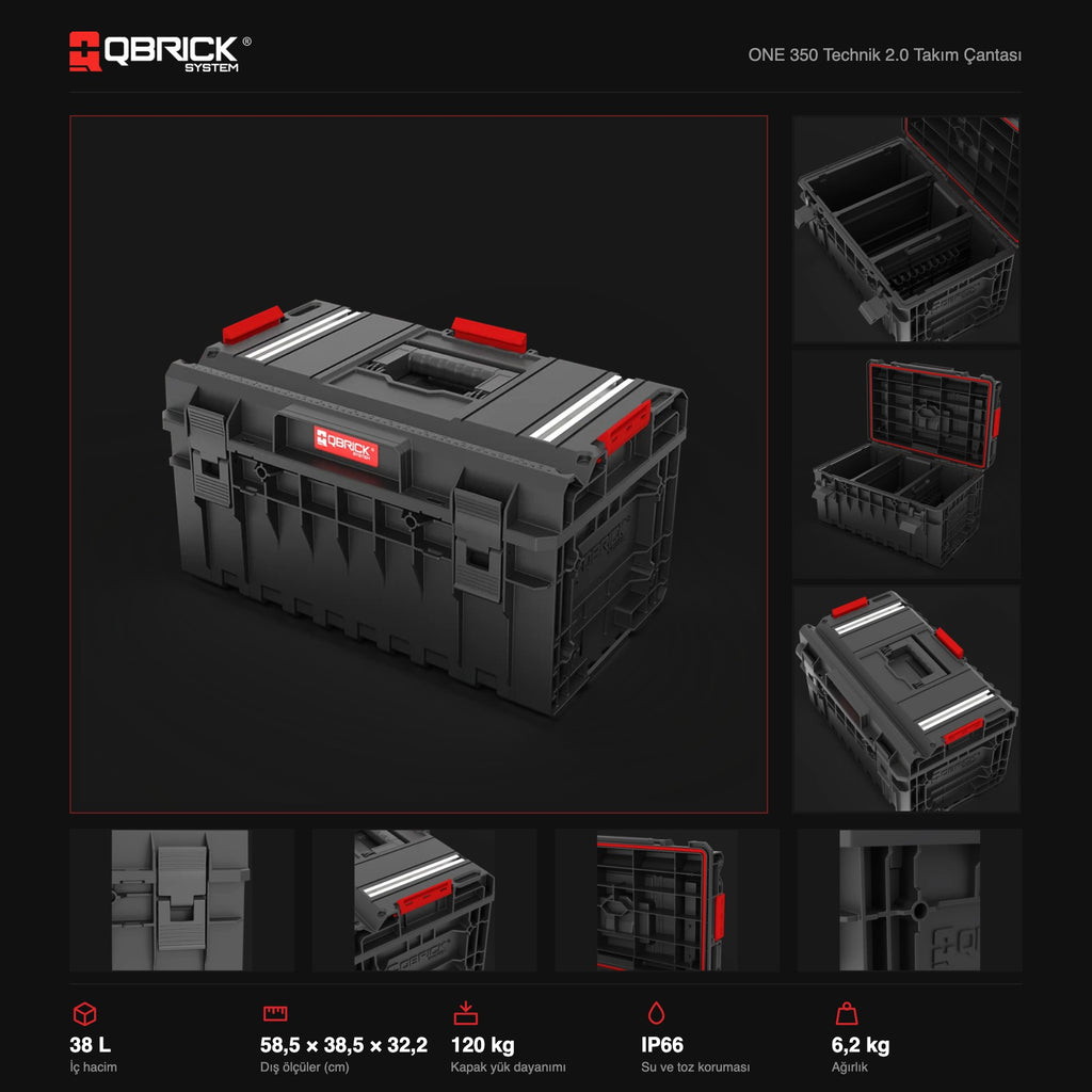 Qbrick System ONE 350 Technik 2.0 teknik özellikler