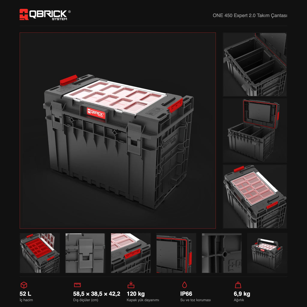 Qbrick System ONE 450 Expert 2.0 teknik özellikler