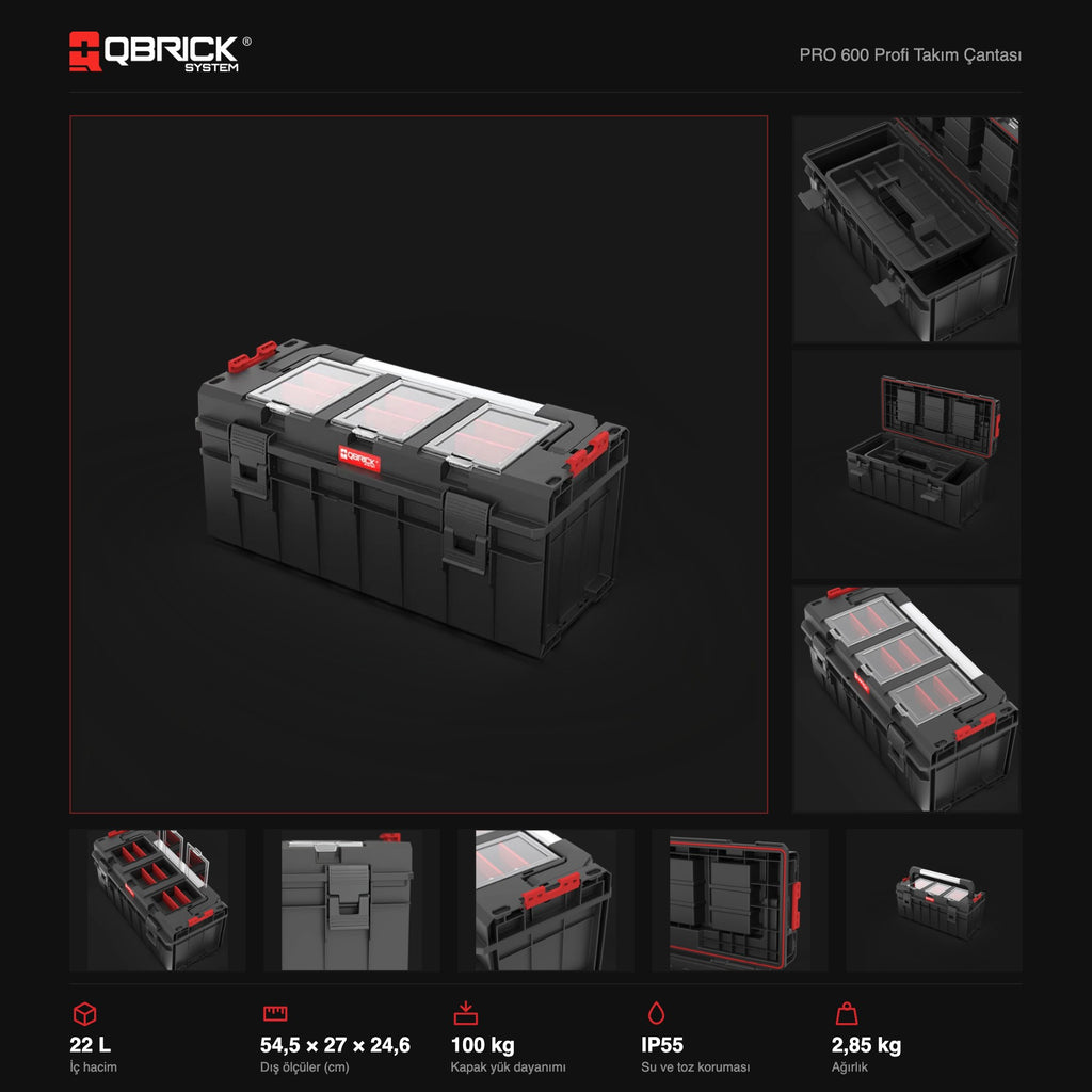 Qbrick System PRO 600 Profi teknik özellikler