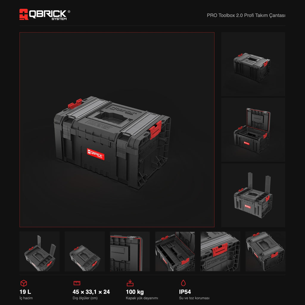 Qbrick System PRO Toolbox 2.0 Profi teknik özellikler