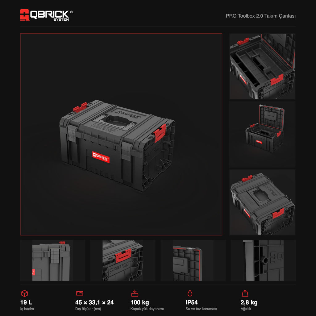 Qbrick System PRO Toolbox 2.0 teknik özellikler
