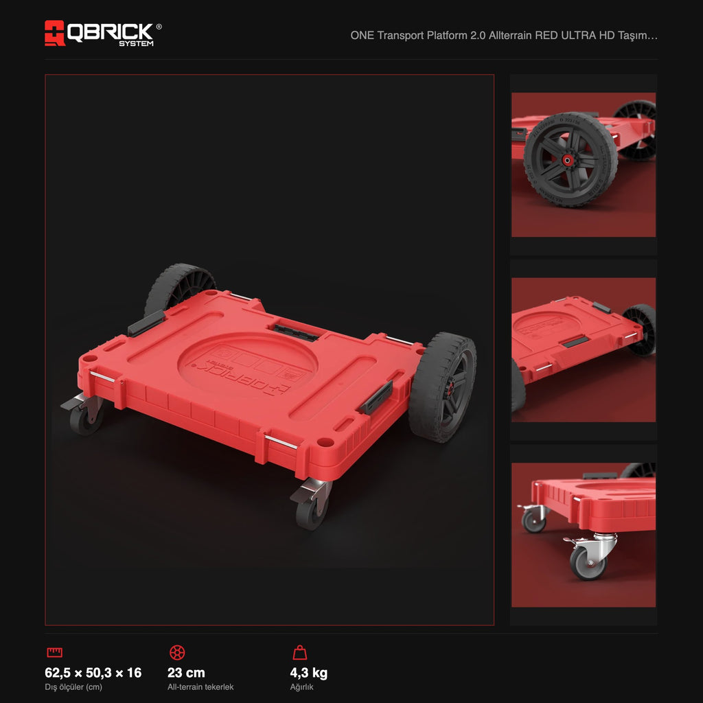 Qbrick System ONE Transport Platform 2.0 Allterrain RED ULTRA HD teknik özellikler