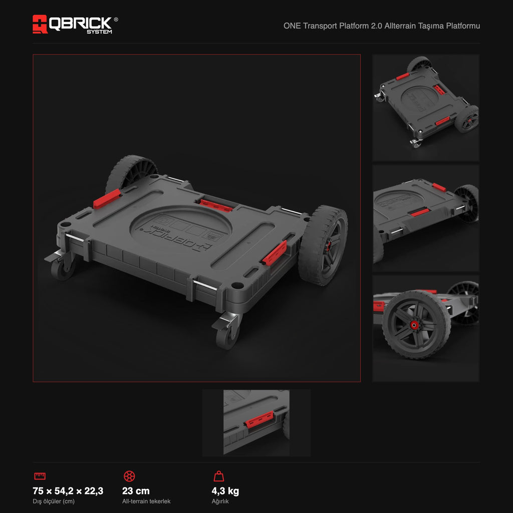 Qbrick System ONE Transport Platform 2.0 Allterrain teknik özellikler