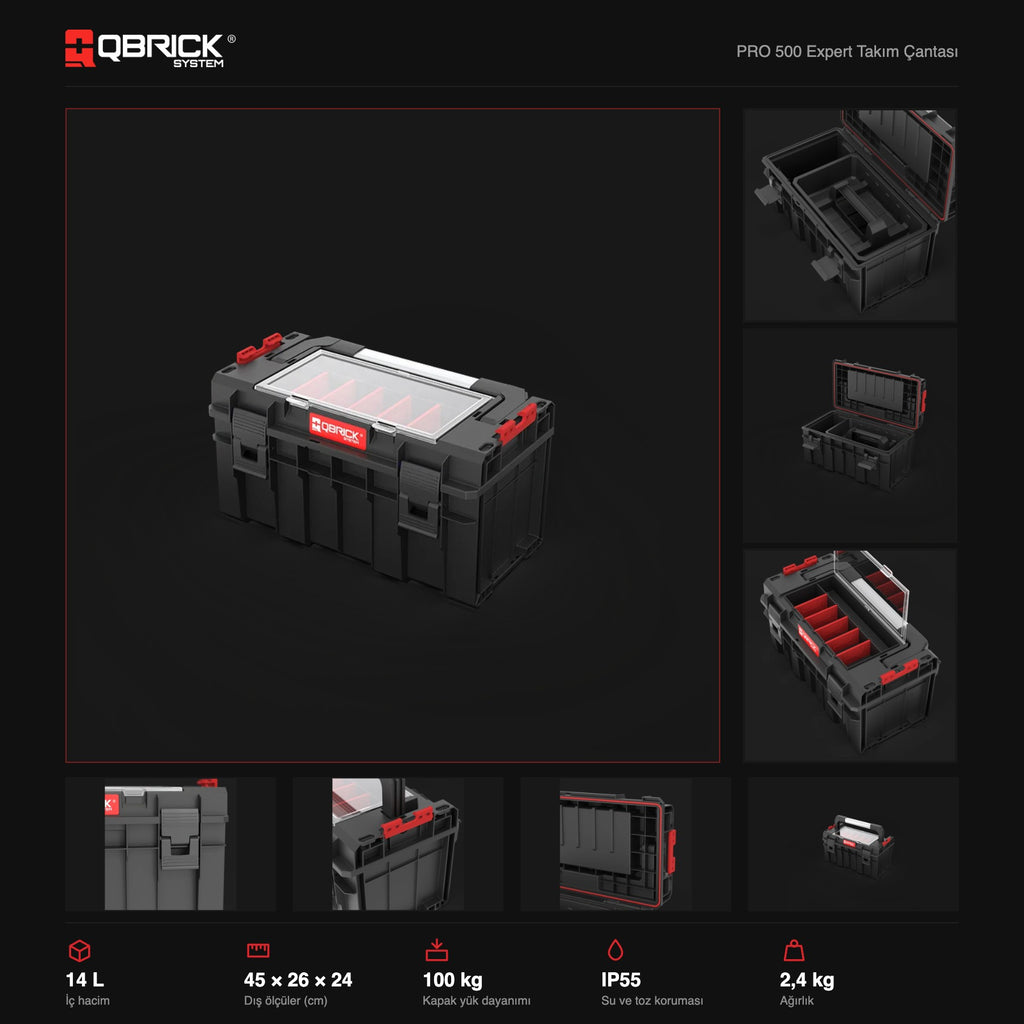 Qbrick System PRO 500 Expert teknik özellikler